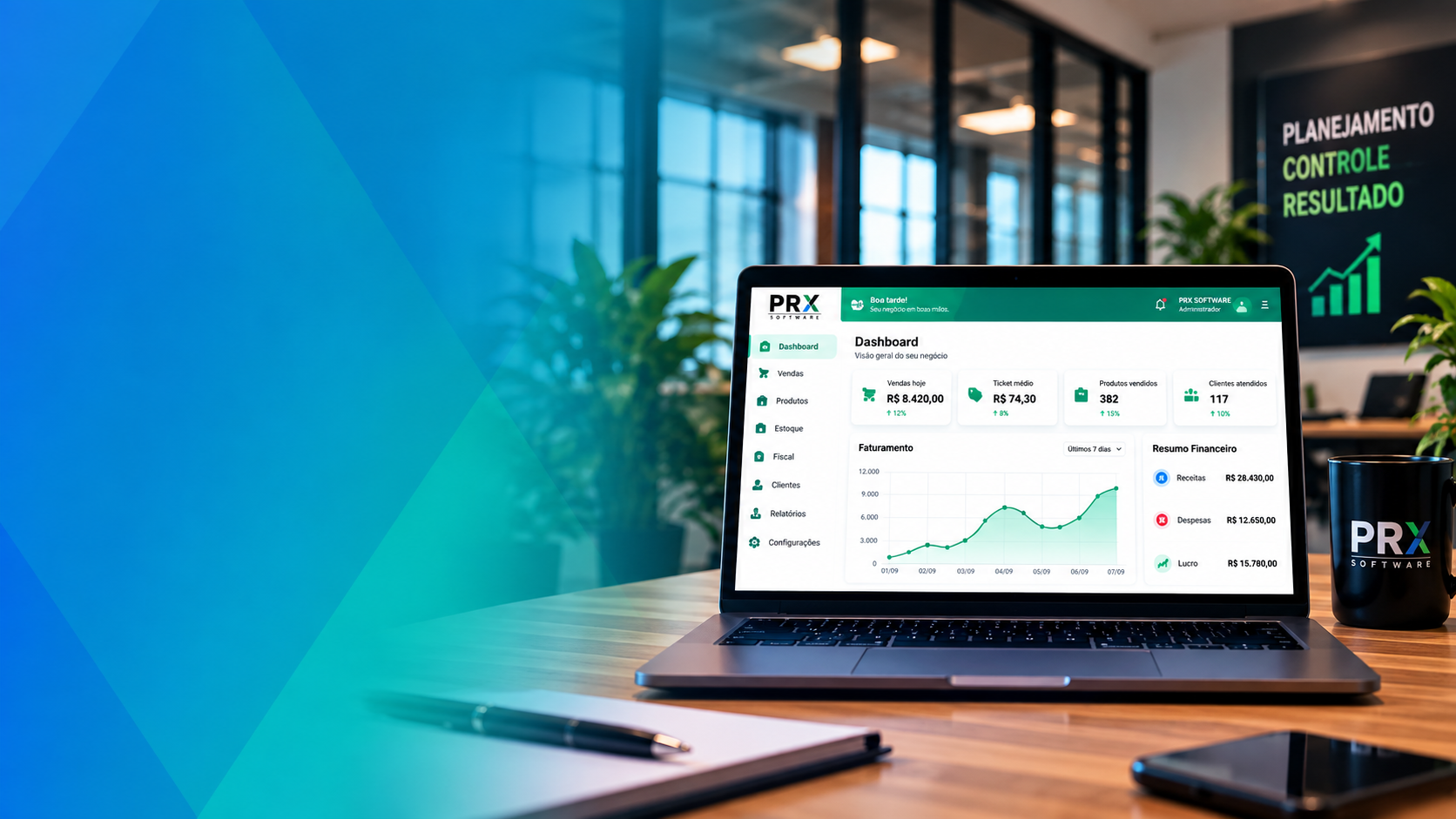 PRX Software - Gestão e retaguarda